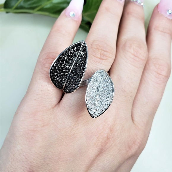 Leaf Sterling silver ring - Picture 2 of 4